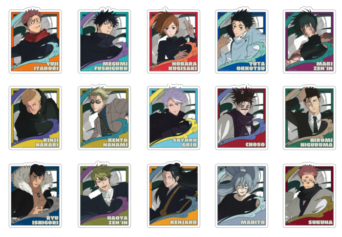 Jujutsu Kaisen TOHO Animation JujuFest 2026 5th Anniversary Die Cut Sticker